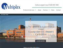 Tablet Screenshot of multiplexeng.co.uk